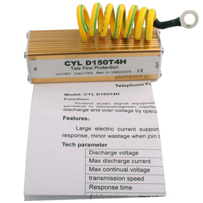 Sensitive Telecom Telephone Audio Signal Device Surge Protector Arrester, Protector Arrester Sensitive Telecom Telephone Audio Signal Device Surge Protector Arrester, Protector Arrester